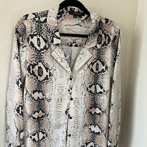 Indefeir Animal print shirt